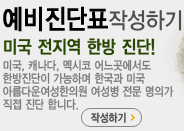 예비진단표 작성하기